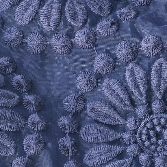 Boden Embroidered Organza Lace Dress - Women's Size 12 - Picture 6 of 16